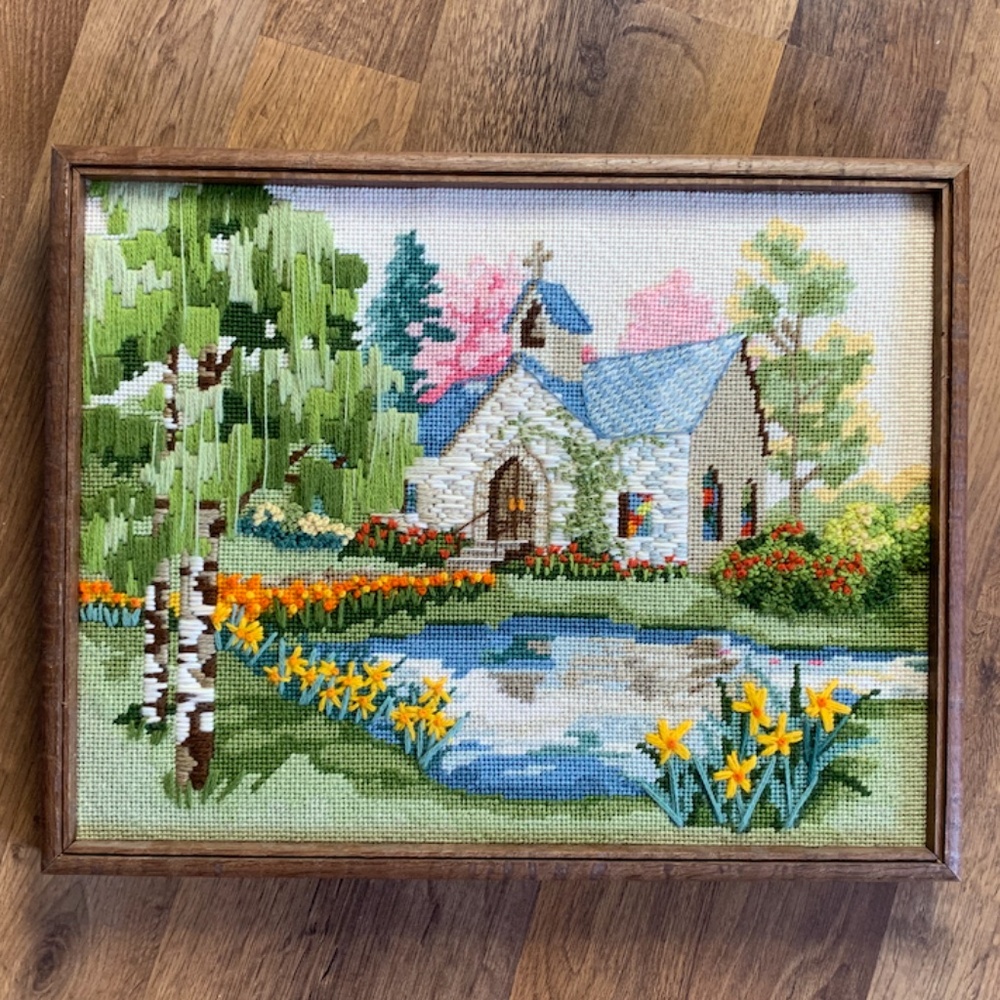 1981 Church Needlepoint